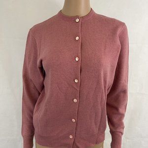 Vintage Jantzen Khara Fleece Cardigan Sweater Size 38 M Medium 1950s Rockabilly